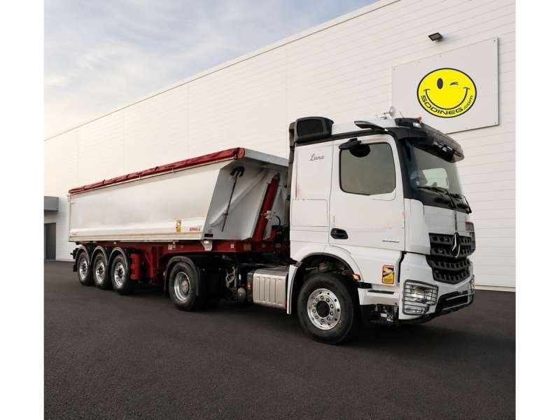 MERCEDES 2053 + BENALU 3 AXLES