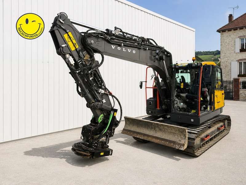 VOLVO ECR145FL + ROTOTILT