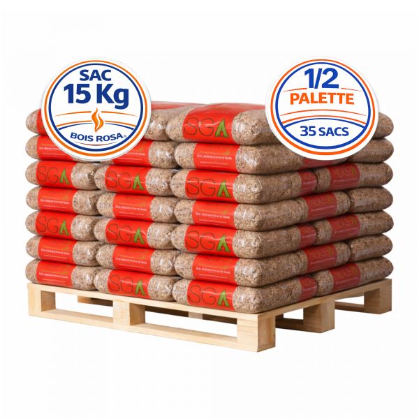  Demi Palette 35 Sacs 15 Kg - SGA