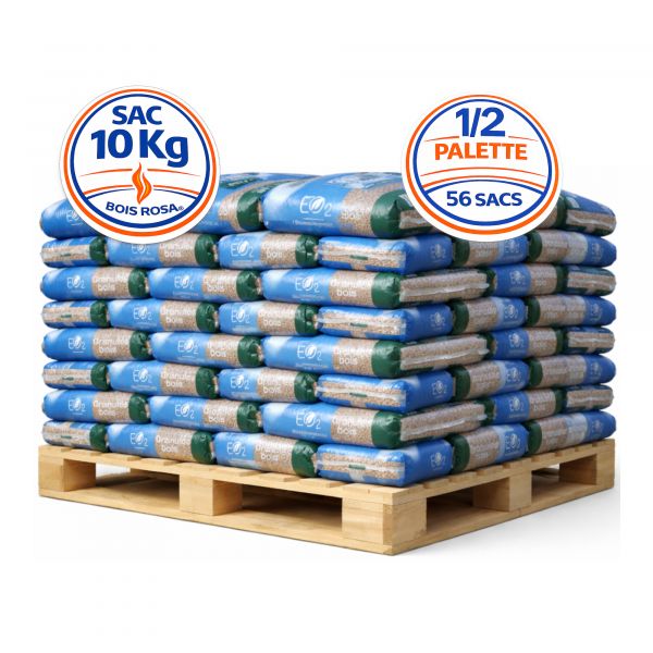  Demi Palette 56 Sacs 10 Kg - EO2